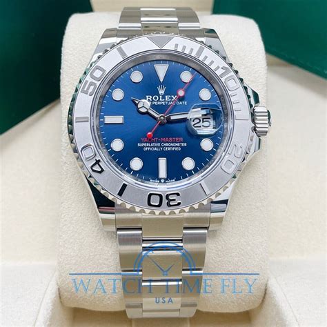 rolex yacht-master platinum blue face|rolex yachtmaster pre owned.